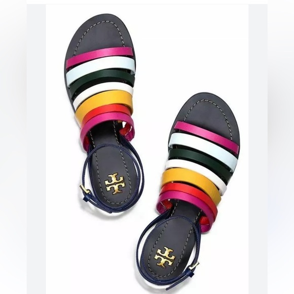 Tory Burch Shoes - Tory Burch Pato’s Ankle Wrap Sandals- Size 7.5